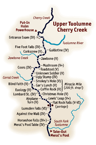 Cherry Creek River Map