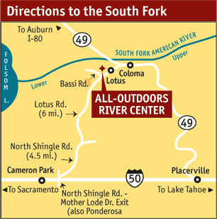 South Fork American River > Travel Details