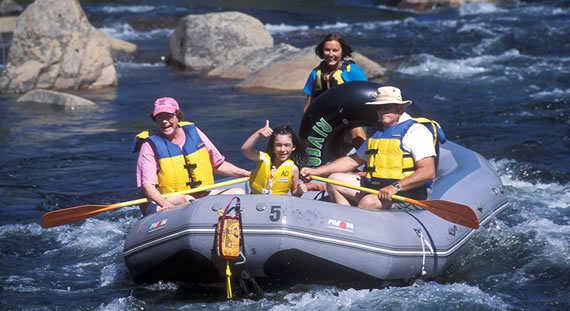 Family Whitewater Rafting Trips