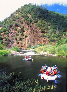 Whitewater River Rafting trips in California Gold Country