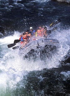 Whitewater Rafting near Davis CA