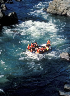 Whitewater River Rafting trips near California Wine Country