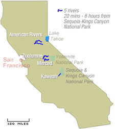 Whitewater Rafting Santa Barbara CA
