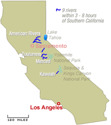 Whitewater Rafting Southern California