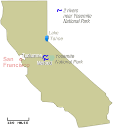 Whitewater Rafting Yosemite National Park