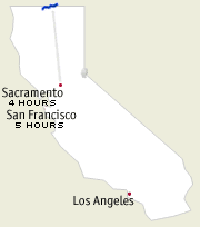 Upper Klamath Location Map