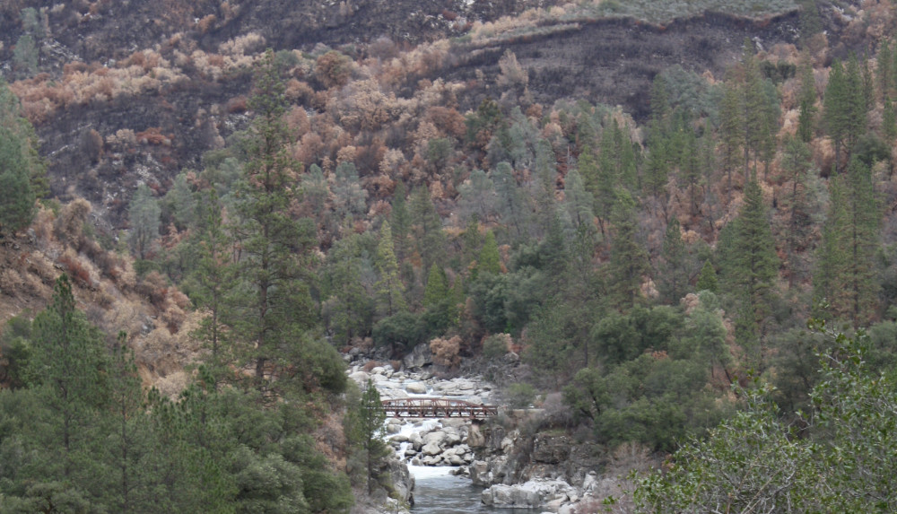 Lumsden Bridge Survived the California Rim Fire