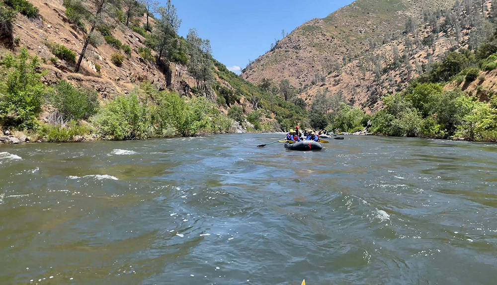 Summer fun on the Merced River.