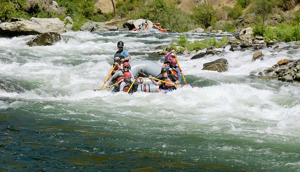 Fresh from the River -Overnight Rafting Trips