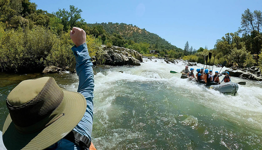 Rafting the American River