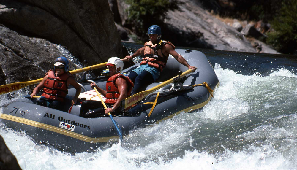 Cherry Creek First Commercial Rafting Trip