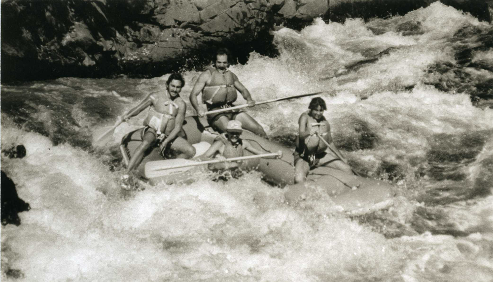 Rafting the Main Stanislaus River, 1980