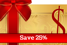 Cash Value Gift Certificate