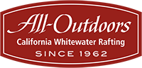 All-Outdoors California Whitewater Rafting logo